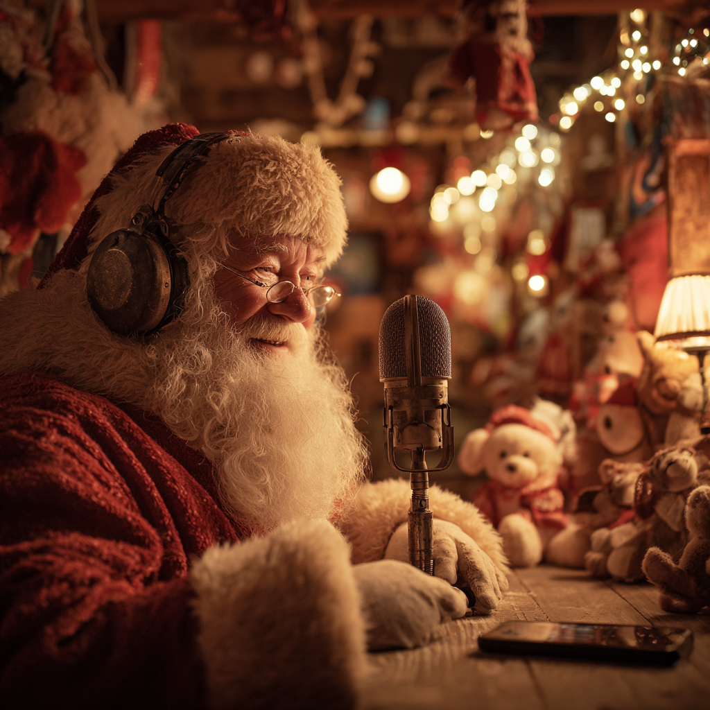 Custom Voice Message from Santa - He’ll Say Exactly What You Write!